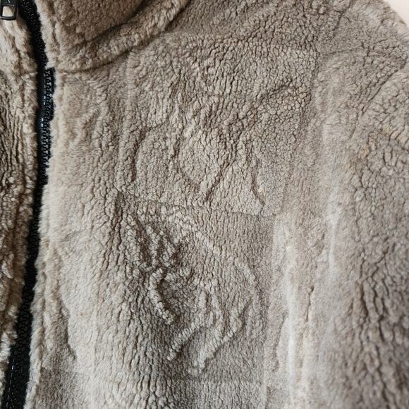 On Course Kerrits Jacket Womens Size L Fleece Horse Print Equestrian USA Made - Picture 3 of 12